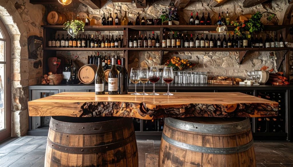 Le tonneau, épicentre du vin d'honneur à votre mariage